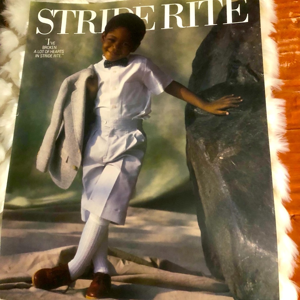 Vintage Stride Rite Store Poster Ad